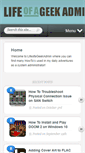 Mobile Screenshot of lifeofageekadmin.com